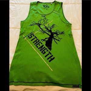 Guess “Strength” Tank Top- XL